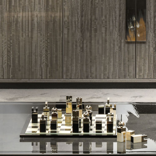 Table d'échecs contemporaine - NELSON - Arcahorn - résidentielle / en bois laqué brillant / en verre