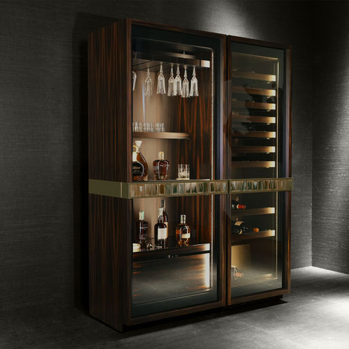 Meuble bar professionnel - MANHATTAN  - Arcahorn - contemporain / en chêne / en ébène de macassar