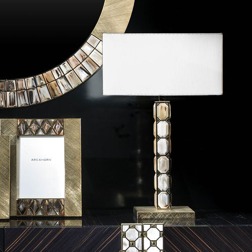 Lampe de table - BORGIA - Arcahorn - en laiton plaqué or / contemporaine / sans fil