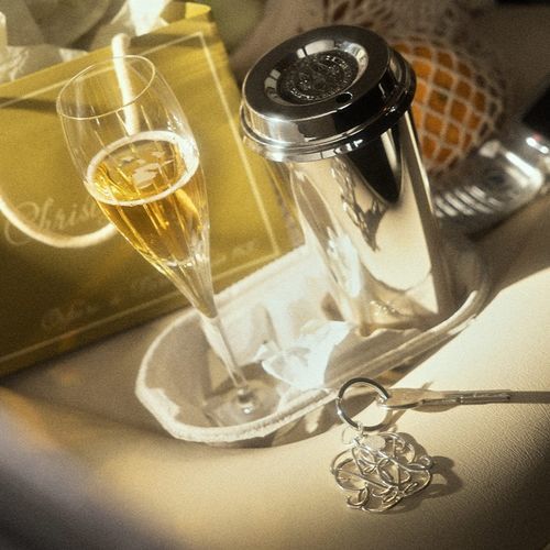 Flûte à champagne en cristal - B07962010 - Argenteria Christofle srl - pour chambre d'hôtel / pour bar / pour restaurant