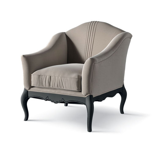 Fauteuil de style - ART. 5937 - CARPANESE HOME - en cuir / en tissu / personnalisable