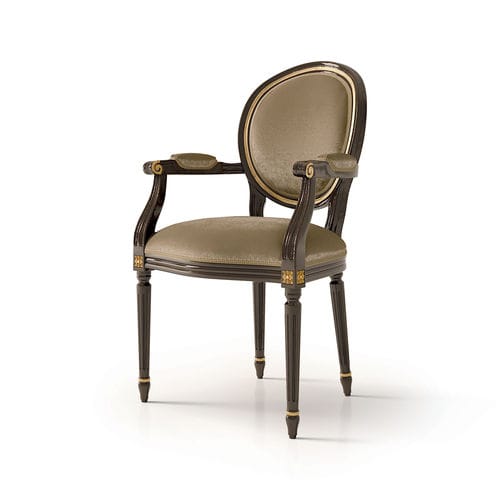 Chaise de style - ART. 6111|6109 - CARPANESE HOME - d'intérieur / en tissu / en cuir