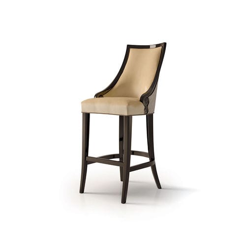 Chaise de bar classique - ART. 6112 - CARPANESE HOME - d'intérieur / en tissu / en cuir