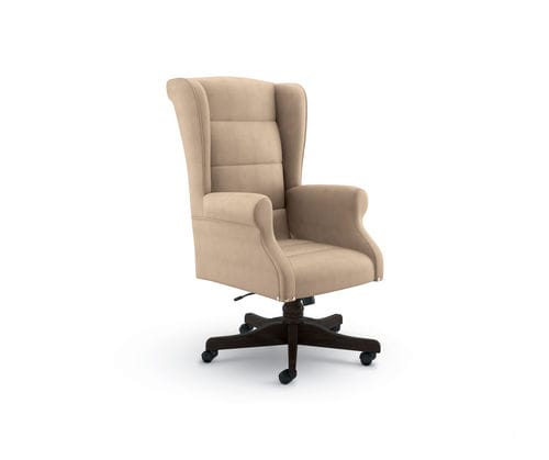 Fauteuil classique - ART. 4081 - CARPANESE HOME - en cuir / en tissu / à oreilles