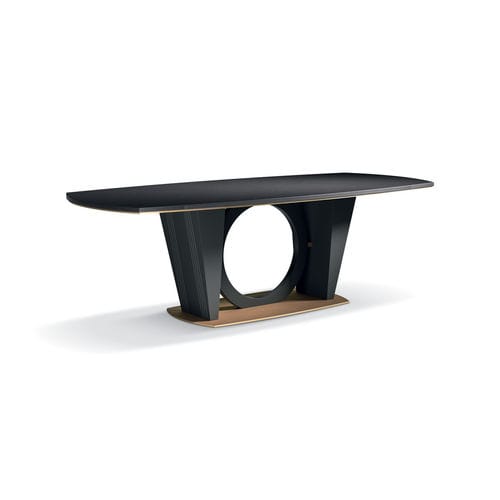 Table contemporaine - ART. 5703  - CARPANESE HOME - en bois / avec piètement en bois / rectangulaire