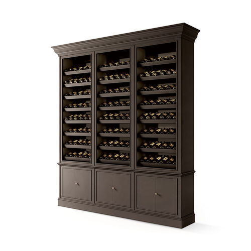 Range-bouteille en bois - 6102 - CARPANESE HOME - au sol / marron