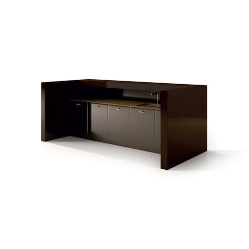 Comptoir de bar - ART. 6101 - CARPANESE HOME - en bois / en U