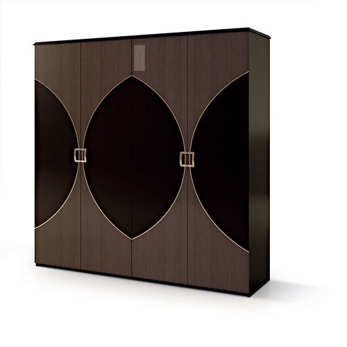Armoire contemporaine - ART. 7026 - CARPANESE HOME - en bois / à portes battantes / sur mesure