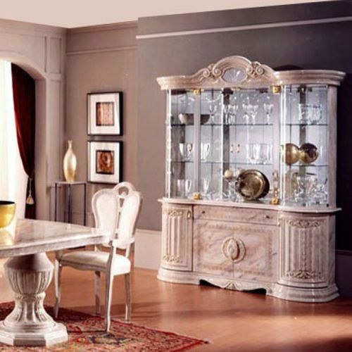 Vaisselier de style - BETTY ONYX - Ben Company srl Industria Mobili - en bois / en verre