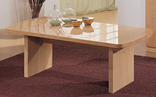 Table basse contemporaine - ELENA - Ben Company srl Industria Mobili - en bois / avec piètement en bois / circulaire