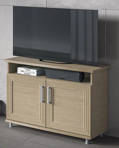 Support TV sur pied contemporain - SONIA - Ben Company srl Industria Mobili - en chêne / résidentiel