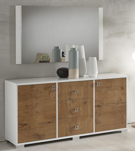 Buffet contemporain - STELLA - Ben Company srl Industria Mobili - en chêne blanc / avec tiroirs