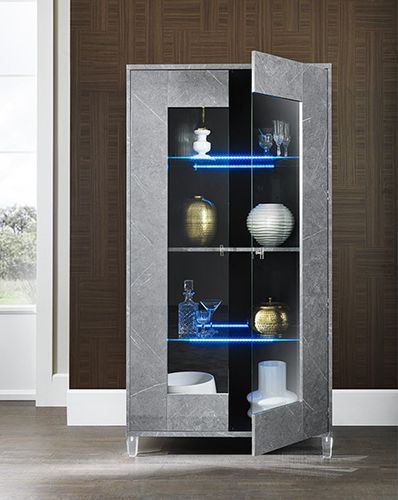 Vitrine contemporaine - VITTORIA - Ben Company srl Industria Mobili - en ciment / grise