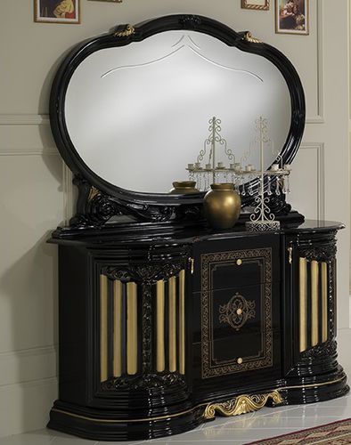 Buffet de style - BETTY  - Ben Company srl Industria Mobili - en bois laqué / avec tiroirs / noir