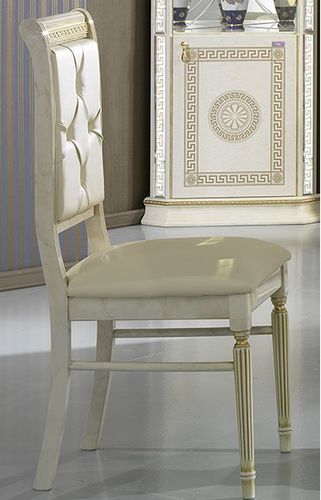 Chaise de salle à manger de style - VENUS - Ben Company srl Industria Mobili - d'intérieur / en bois / tapissée
