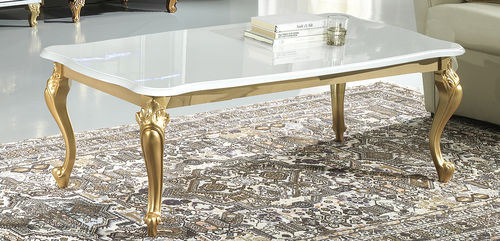 Table basse de style - SOFIA - Ben Company srl Industria Mobili - en ciment / avec piètement en métal / rectangulaire