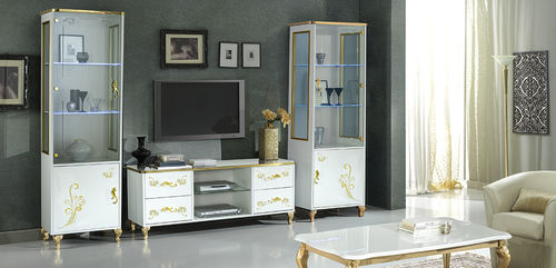Vaisselier de style - SOFIA - Ben Company srl Industria Mobili - en placage de bois