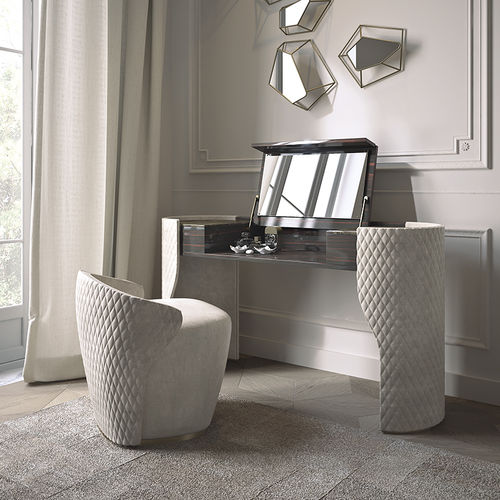 Coiffeuse contemporaine - JUBILEE - Capital Collection - en bois / en cuir / en simili cuir