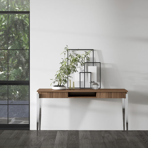Console contemporaine - CARISMA - Capital Collection - en bois / avec piètement en métal / rectangulaire