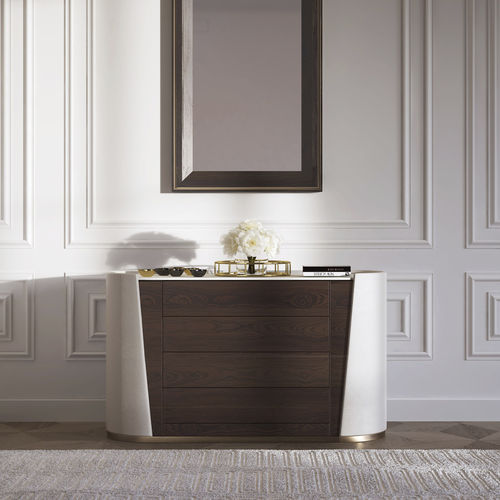 Commode contemporaine - MAJESTIC - Capital Collection - en bois / en métal / en marbre