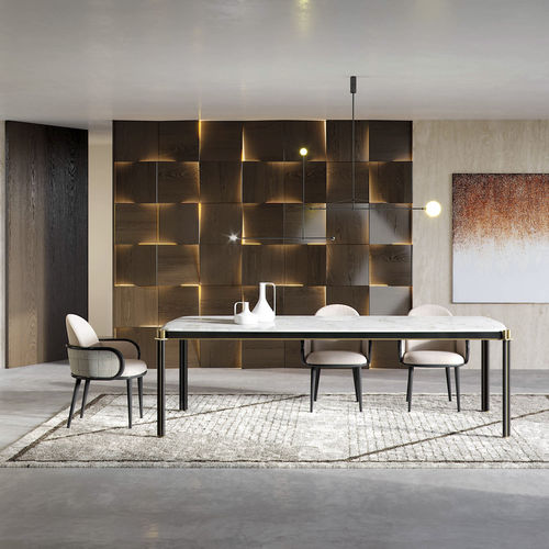 Tapis contemporain - Dioniso - Capital Collection - géométrique / en soie / en laine de Nouvelle Zélande