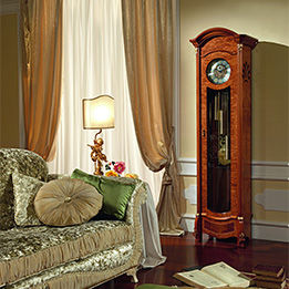Horloge classique - PRESTIGE - Casa +39 Arte & Stile - sur pied / en bois / d'intérieur