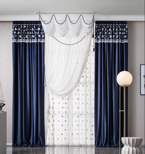 Rideau à motif - NAVY MODEL 14 - Chicca Orlando srl - en velours