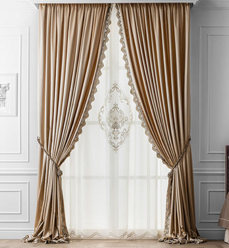 Rideau uni - OPERA MODEL 64  - Chicca Orlando srl - à motif / en tissu / en cristal Swarovski®