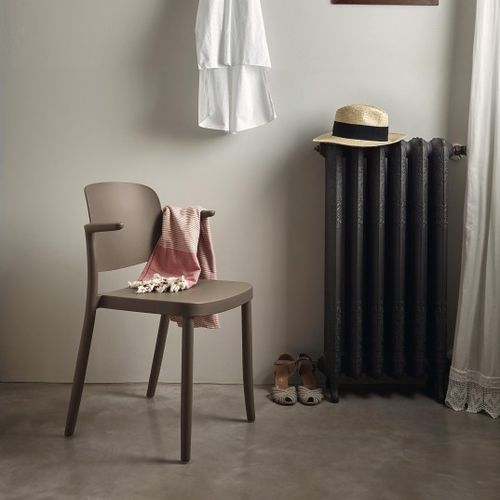 Chaise contemporaine - PIAZZA - Colos - d'extérieur / d'intérieur / en plastique