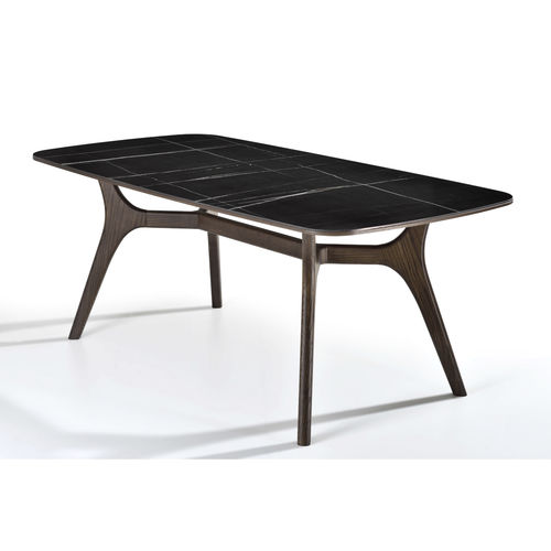 Table contemporaine - BLADE - De-code, Lattas Nik. Spyridon - en chêne / en bois massif / en noyer