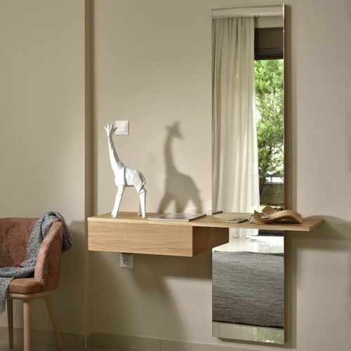 Miroir mural - VAST  - De-code, Lattas Nik. Spyridon - contemporain / rectangulaire / en bois
