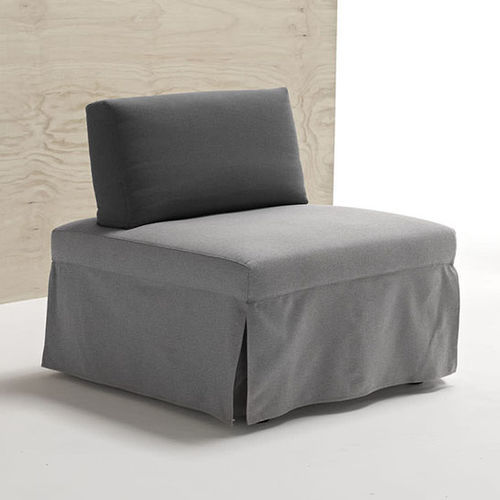Fauteuil lit - OPLÀ - Dienne Salotti srl - contemporain / en tissu / en cuir