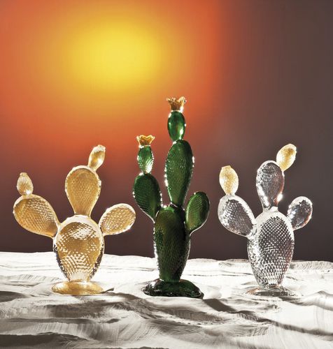 Sculpture en cristal - FICUS CACTUS - Duccio di Segna srl - professionnelle
