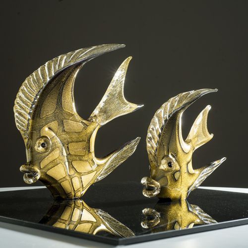 Sculpture en cristal - REGINA FISH - Duccio di Segna srl - professionnelle