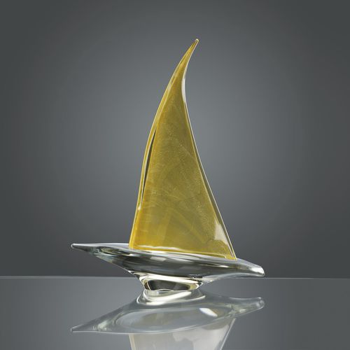 Sculpture en cristal - BOAT - Duccio di Segna srl - professionnelle