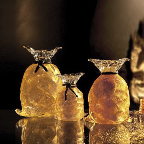 Sculpture en cristal - BAG - Duccio di Segna srl - professionnelle