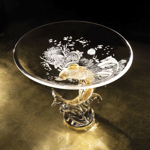 Centre de table en cristal - OCEANO - Duccio di Segna srl
