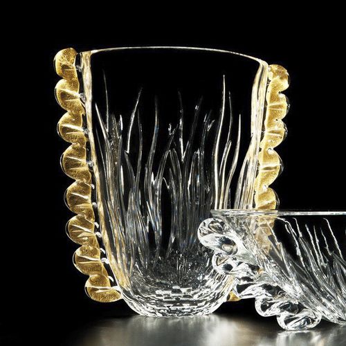 Vase design original - ORGANZA - Duccio di Segna srl - en cristal