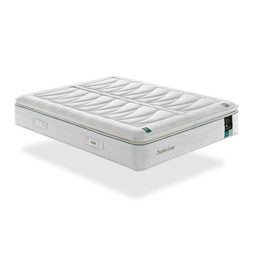 Matelas double - Dublin Dual - Ecus Sleep, S.L.U. - à ressorts / 150x190 cm / gris