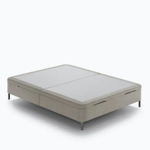Lit double - Calio - Ecus Sleep, S.L.U. - contemporain / tapissé / avec base de rangement