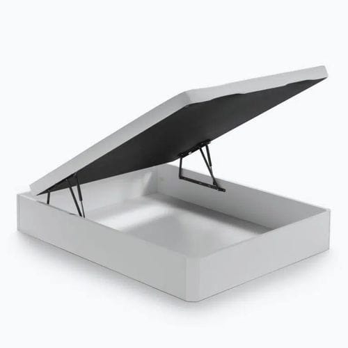 Lit double - Shekere Multispring® - Ecus Sleep, S.L.U. - contemporain / avec base de rangement / en bois