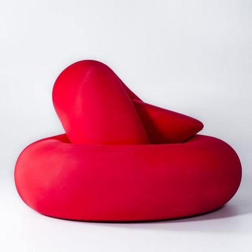 Fauteuil poire design original - NODONE - Gugliermetto Experience - en tissu / en polyuréthane / déhoussable