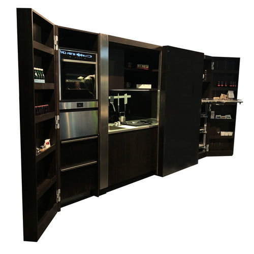 Cuisine contemporaine - Wall - Laboratorio Mattoni - en acier inoxydable / en stratifié / modulaire