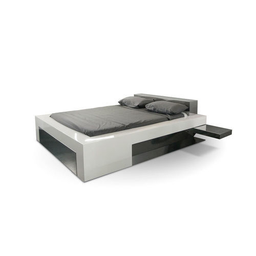 Lit double - Assenzio - Laboratorio Mattoni - contemporain / avec tête de lit / avec tables de chevet