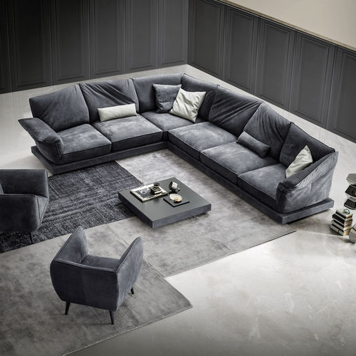 Canapé d'angle - ESPLANADE - Lof's - Interior - - contemporain / en cuir