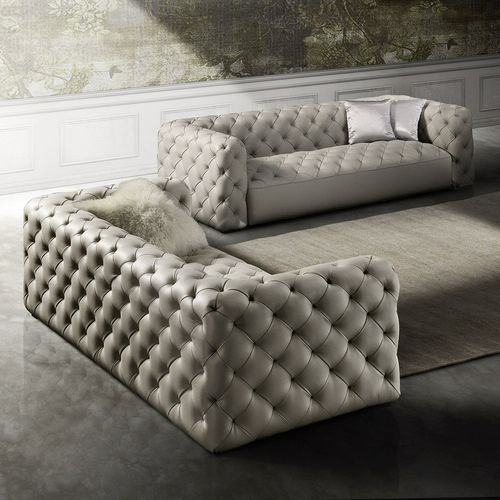 Canapé chesterfield - BARNY - Lof's - Interior - - en cuir