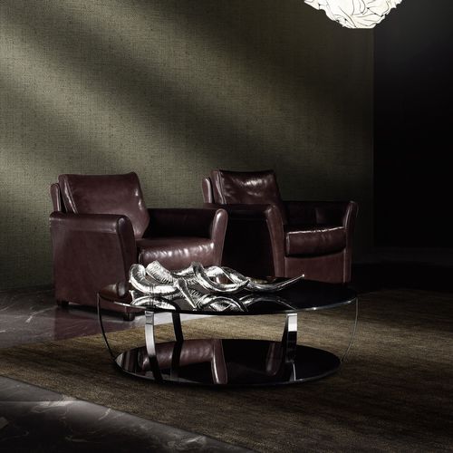 Fauteuil contemporain - MEDINA - Lof's - Interior - - en cuir