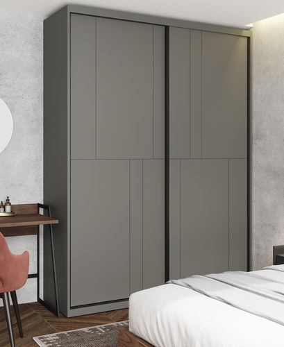 Armoire modulable - Keyboard - Mobenia - contemporaine / en stratifié / à portes coulissantes