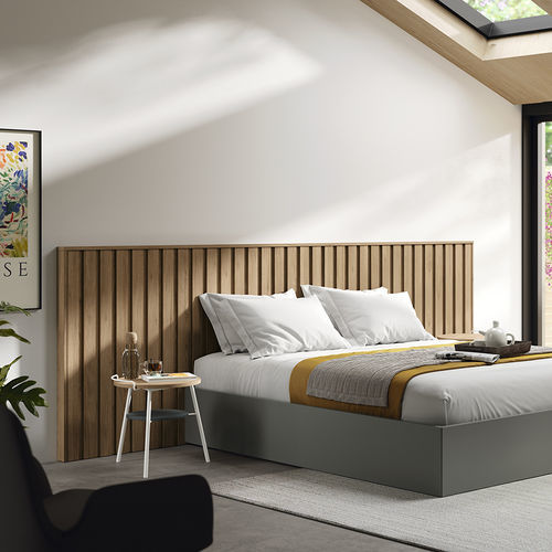 Tête de lit pour lit double - Mika  - Mobenia - pour lit simple / contemporaine / stratifiée