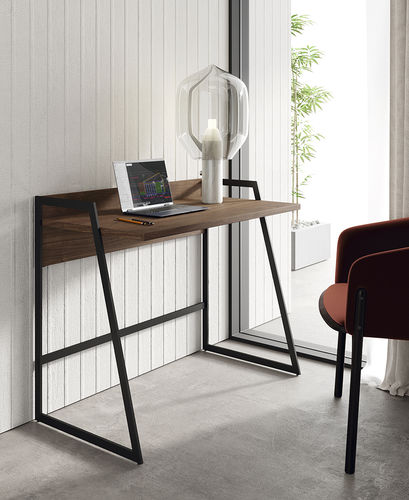 Bureau sur pied - Nerd  - Mobenia - contemporain / en stratifié / droit